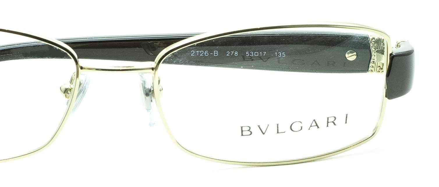 BVLGARI 2126-B 278 53mm Eyewear Glasses RX Optical Glasses FRAMES - New Italy