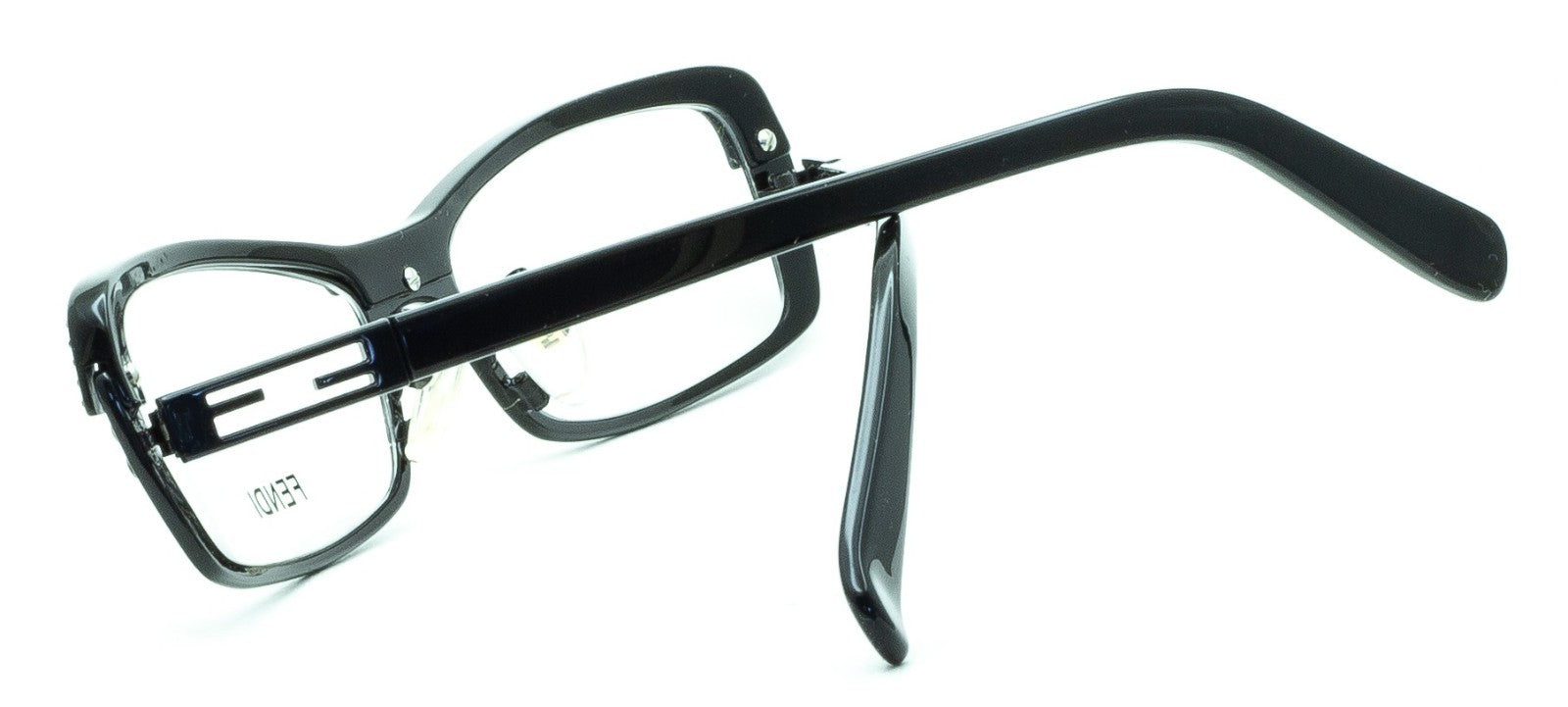 FENDI F728R 001 52mm Vintage RX Optical FRAMES Glasses Eyeglasses New NOS Italy