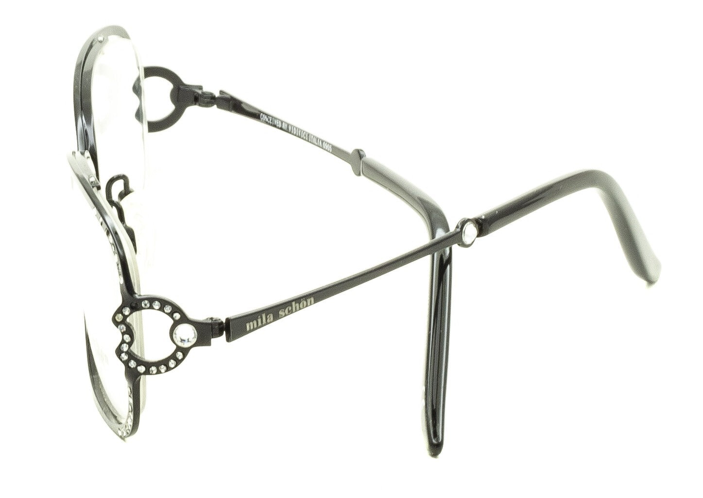 MILA SCHON MS975 C4 57mm Eyewear RX Optical FRAMES Eyeglasses Glasses -New Italy