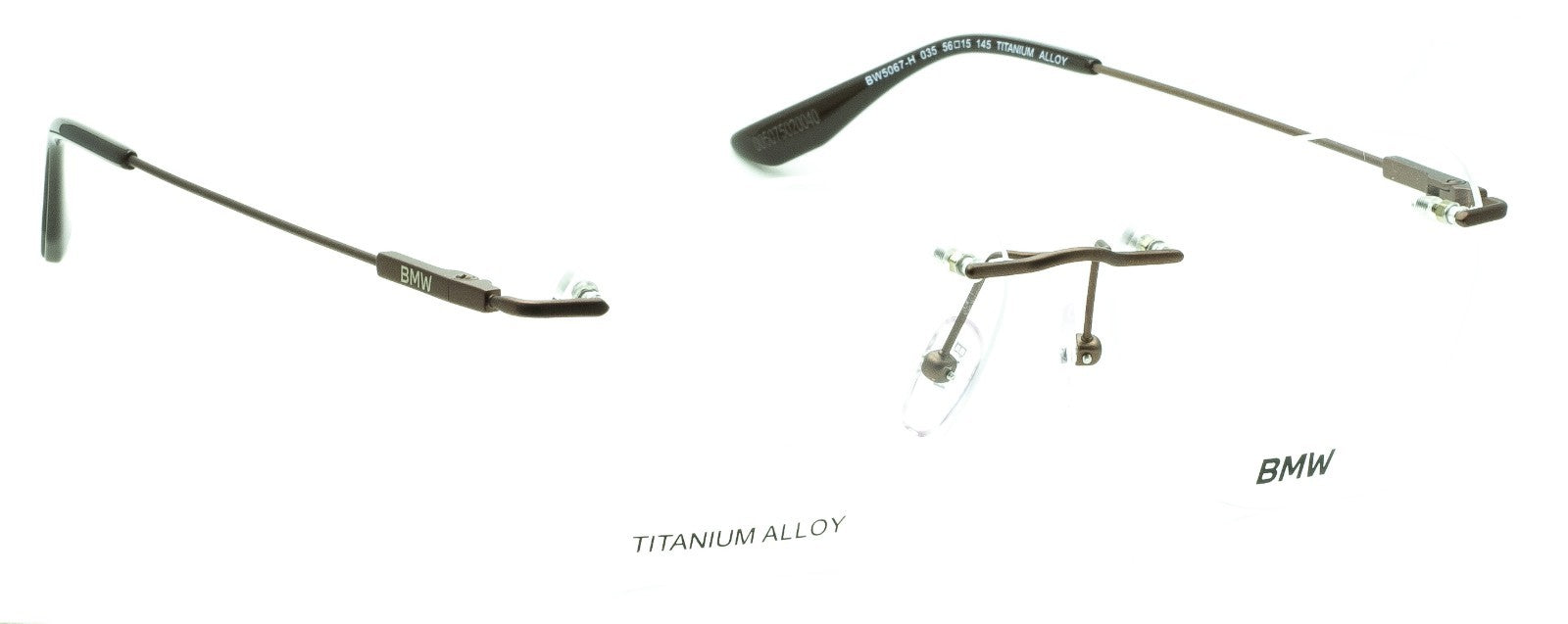 BMW BW5067-H 035 56mm RX Optical Frames Glasses Eyewear Eyeglasses - New Italy