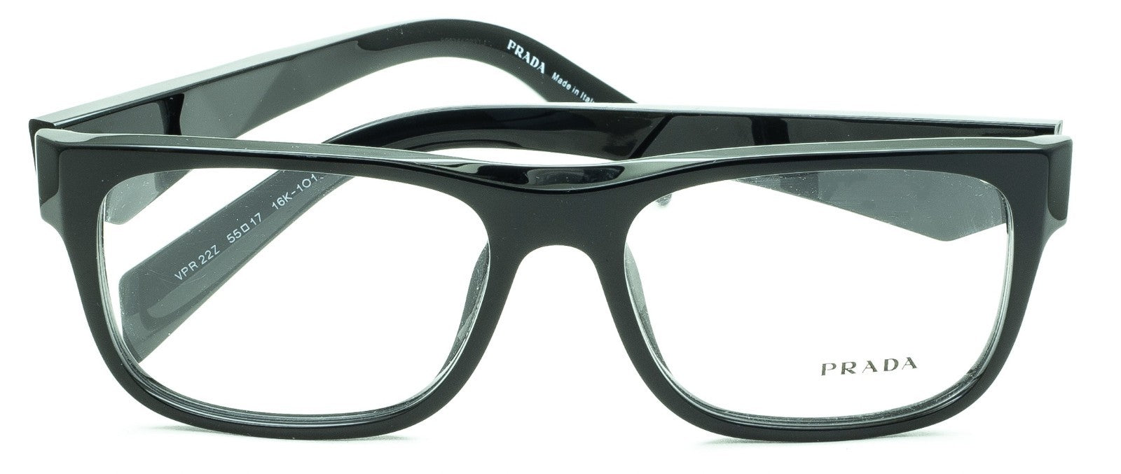 PRADA VPR 22Z 16K-1O1 55mm Eyewear FRAMES RX Optical Eyeglasses Glasses - Italy