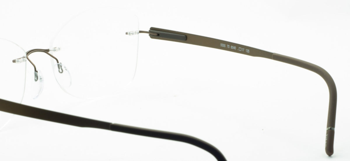 SILHOUETTE TITAN 5555 70 6040 55mm Eyewear FRAMES RX Optical Glasses-New Austria