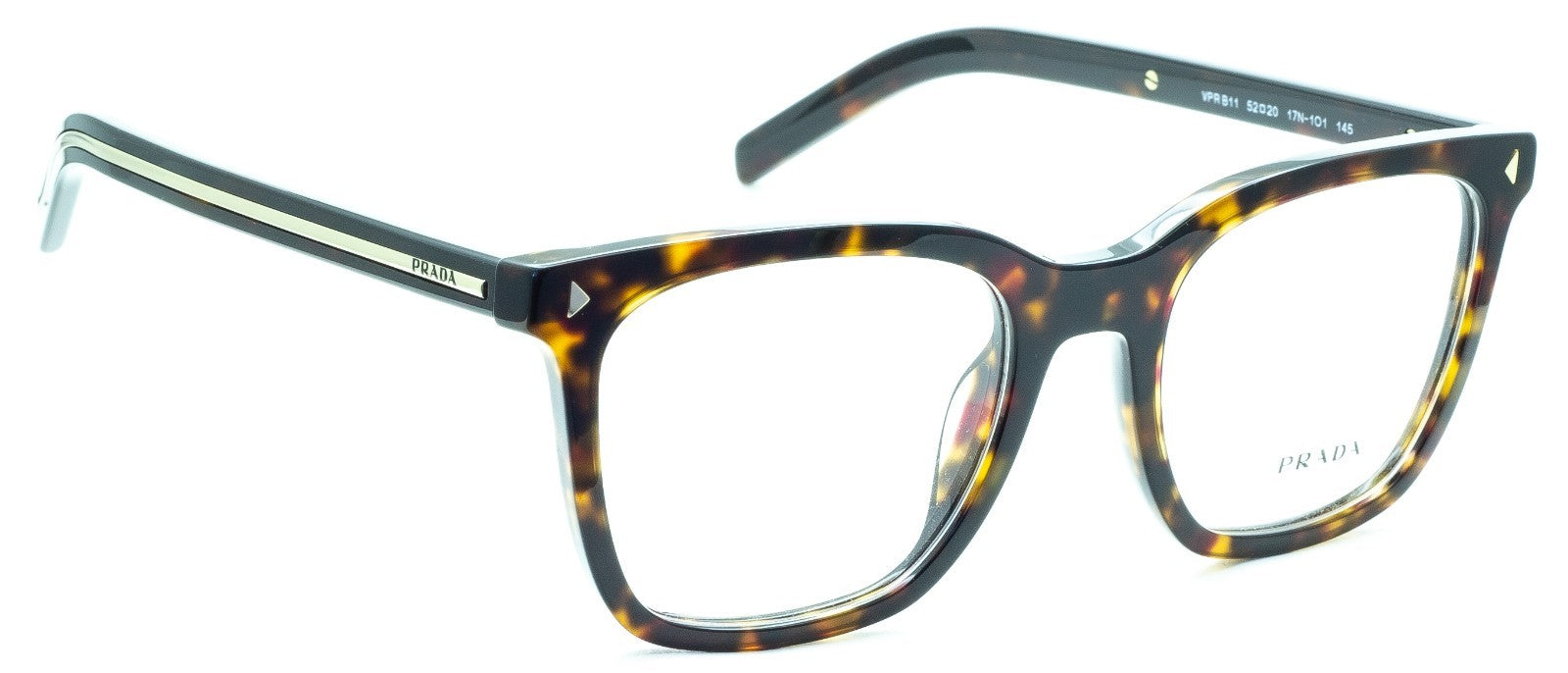 PRADA VPR B11 17N-1O1 52mm Eyewear FRAMES RX Optical Eyeglasses Glasses NewItaly