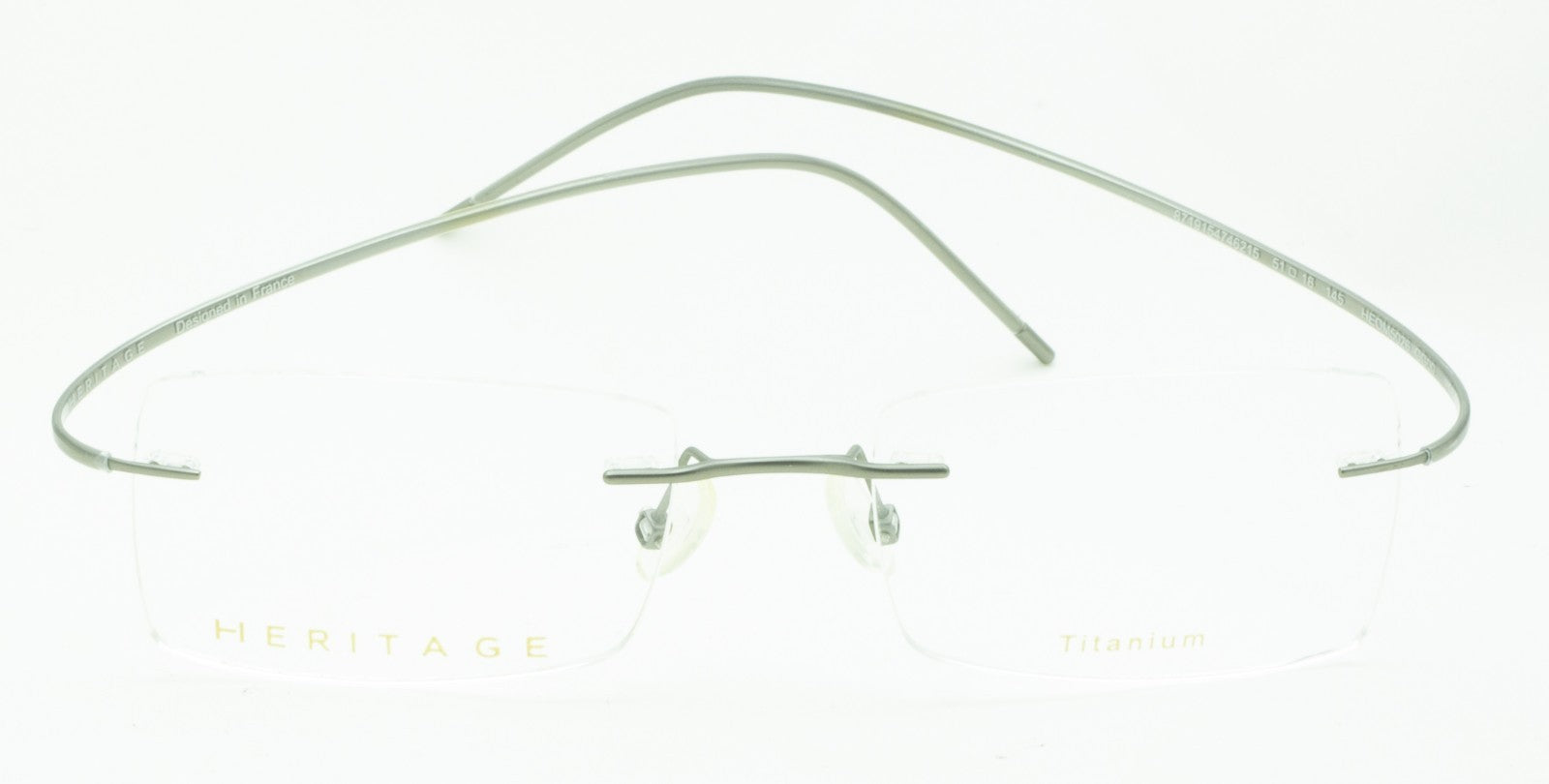 HERITAGE Iconic Luxury HEOM5026 GG00 Eyewear FRAMES RX Optical Glasses - New