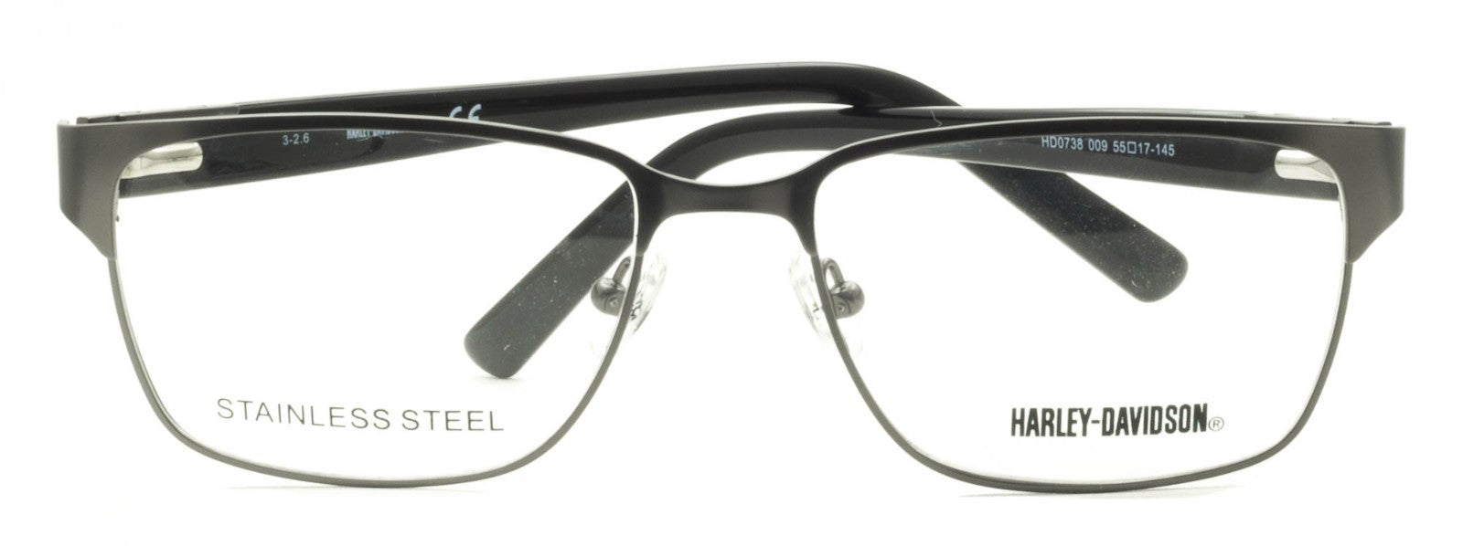HARLEY-DAVIDSON HD0738 009 Eyewear FRAMES RX Optical Eyeglasses Glasses New BNIB
