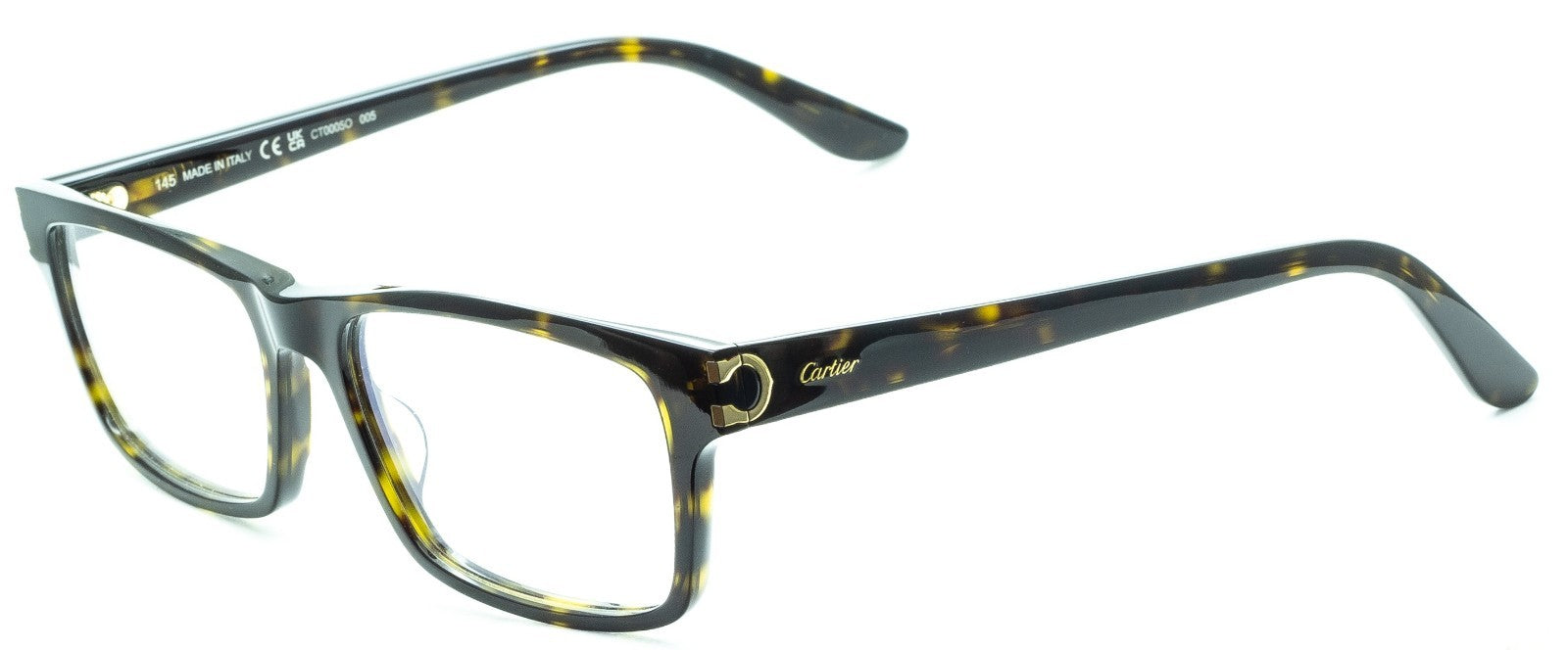 CARTIER C Décor CT0005O 005 55mm Eyewear FRAMES RX Optical France Glasses -Italy