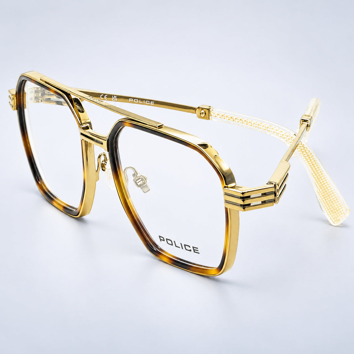POLICE MERCURY 3 VPL Q76V COL. 08FF 55mm Eyewear FRAMES Glasses RX Optical - New