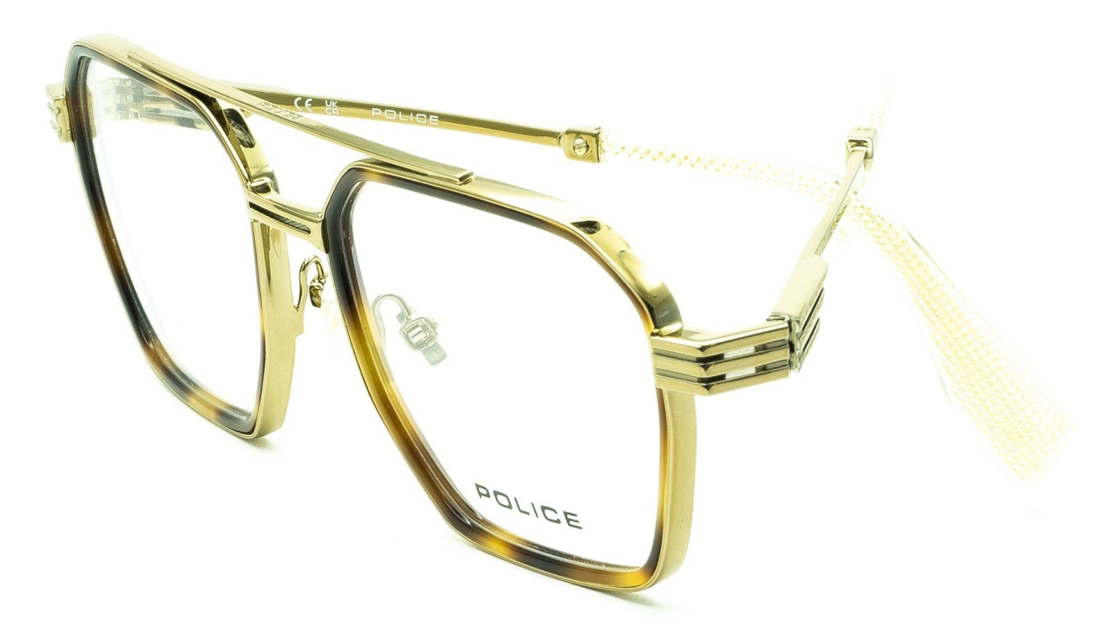 POLICE MERCURY 3 VPL Q76V COL. 08FF 55mm Eyewear FRAMES Glasses RX Optical - New