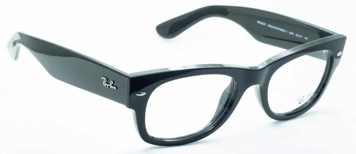 RAY BAN MEGA WAYFARER II RB 0832V 2000 52mm RX Optical FRAMES Eyewear Glasses