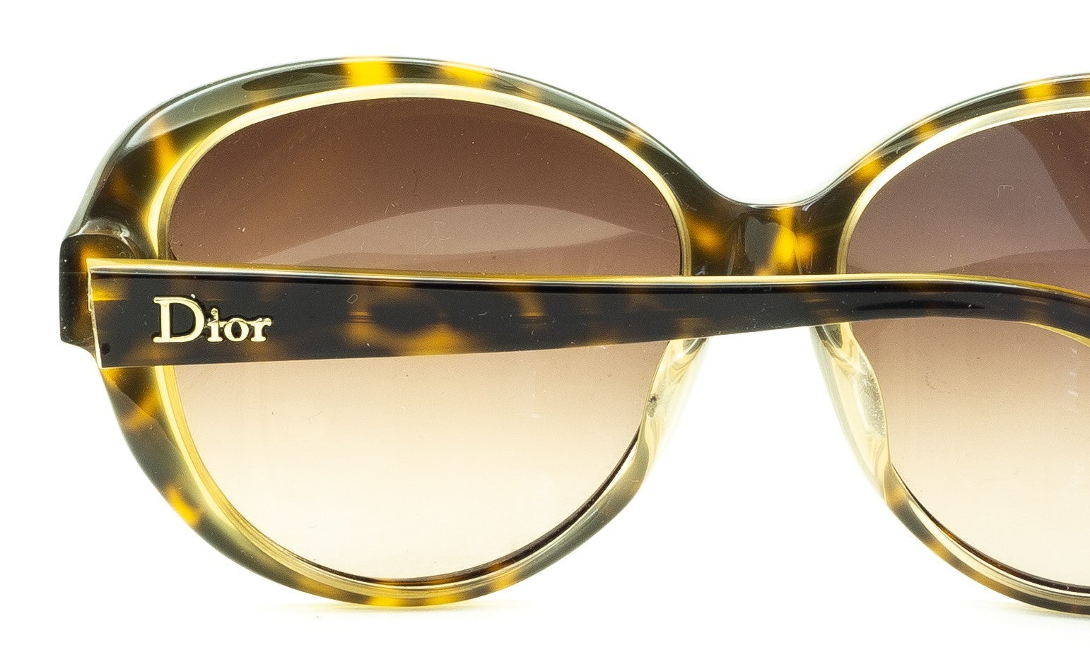 CHRISTIAN DIOR Pondichery F XLTCC 55mm Vintage Sunglasses Shades Eyewear - Italy