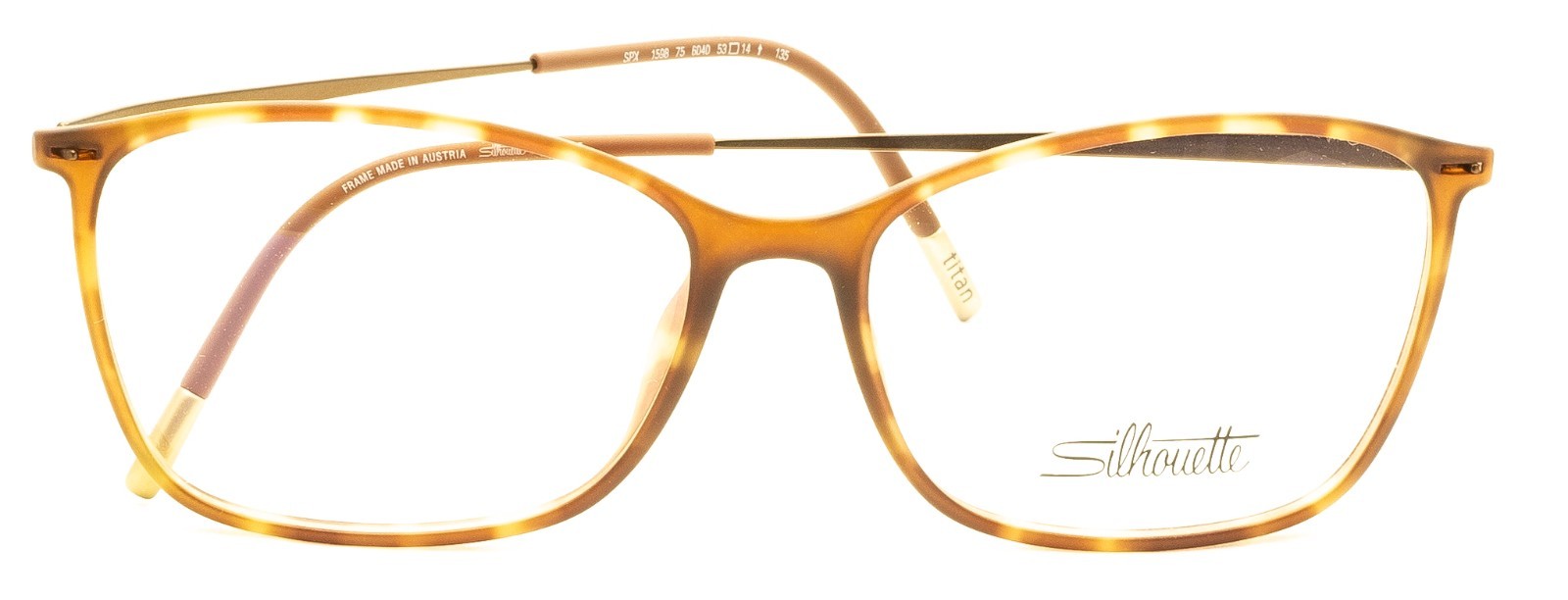 SILHOUETTE SPX 1598 75 6040 43mm Eyewear FRAMES RX Optical Glasses - New Austria