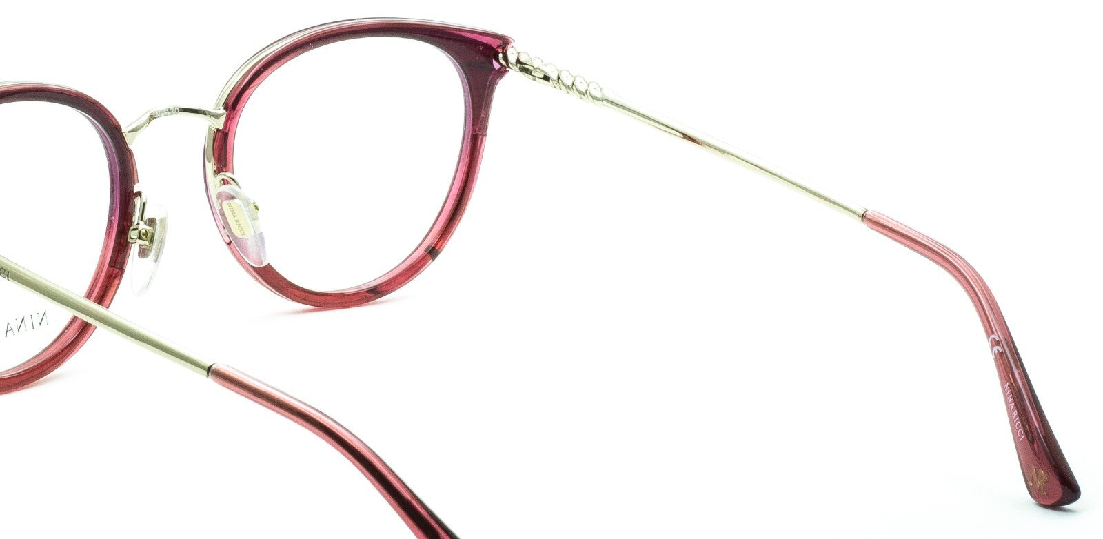 NINA RICCI VNR171 0GFP 49mm Eyewear FRAMES RX Optical Eyeglasses Glasses - New