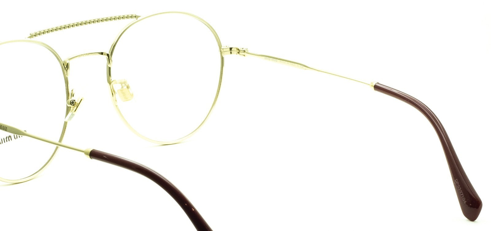 MIU MIU VMU 51R R1J-1O1 52mm Eyewear FRAMES RX Optical Eyeglasses Glasses- Italy