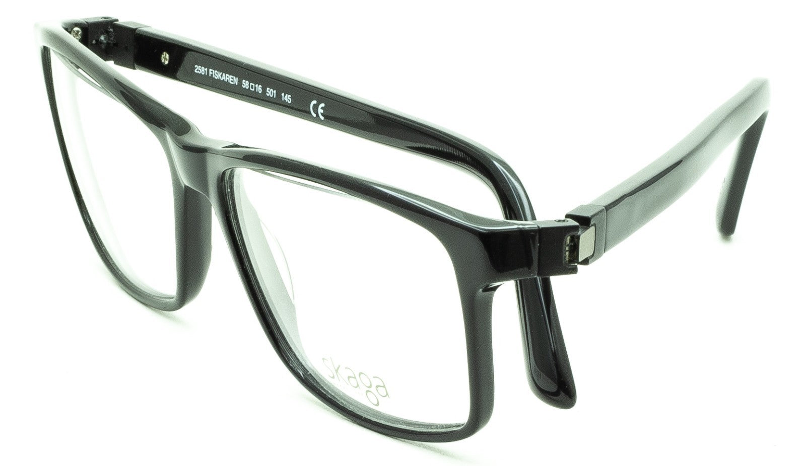 SKAGA SWEDEN 2581 FISKAREN 501 58mm Glasses RX Optical Eyeglasses Frames -New