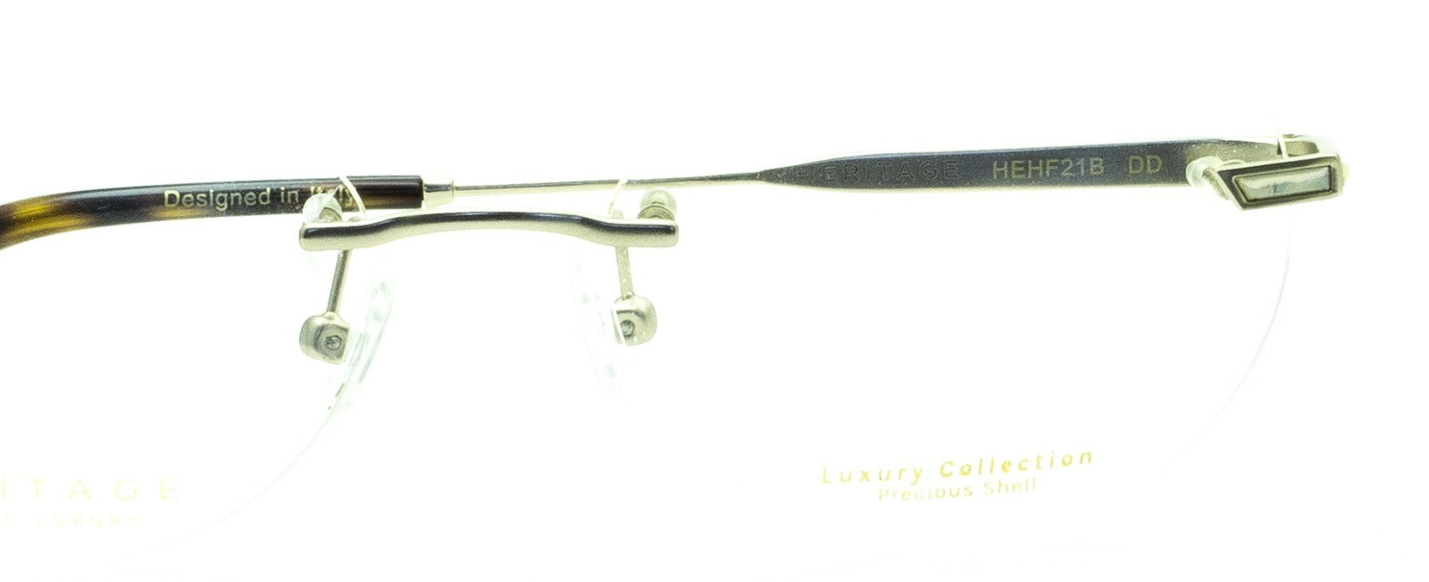 HERITAGE Iconic Luxury HEHF218 DD 52mm Eyewear FRAMES RX Optical Glasses - New