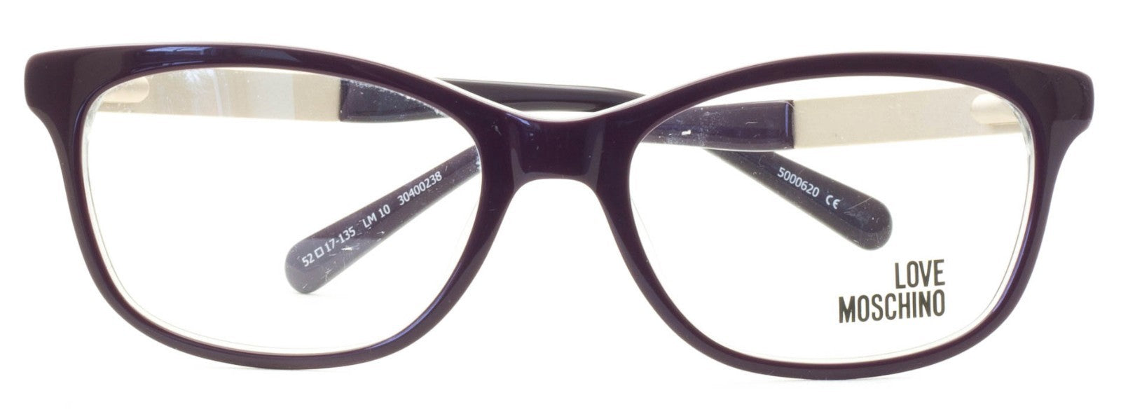 MOSCHINO LM 10 30400238 52mm Eyewear FRAMES RX Optical Glasses Eyeglasses - New