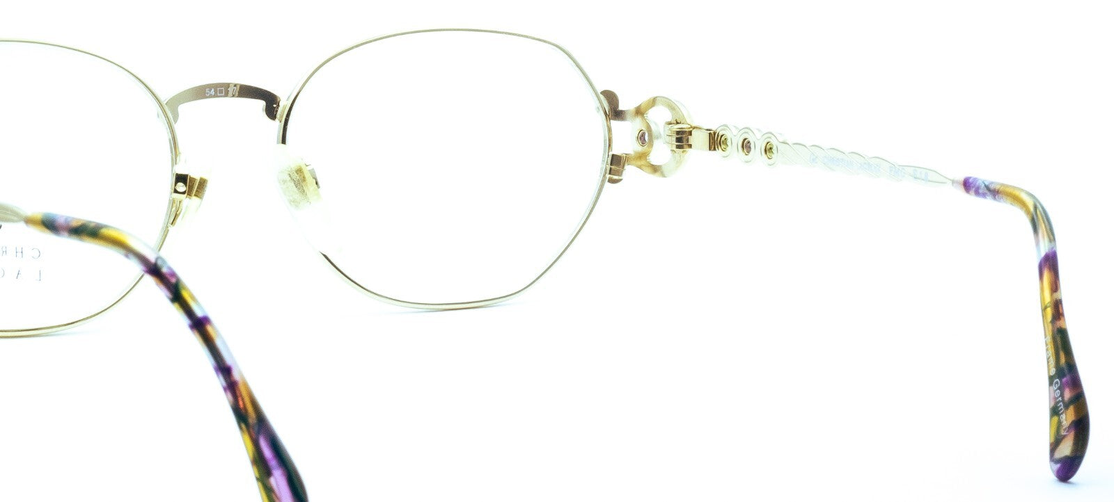 CHRISTIAN LACROIX 6306 22 54mm Vintage Eyewear RX Optical FRAMES Glasses Germany