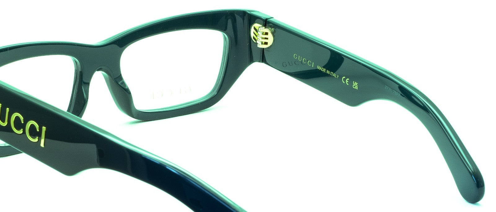 GUCCI GG 1297O 002 53mm Eyewear FRAMES Glasses RX Optical Eyeglasses New - Italy