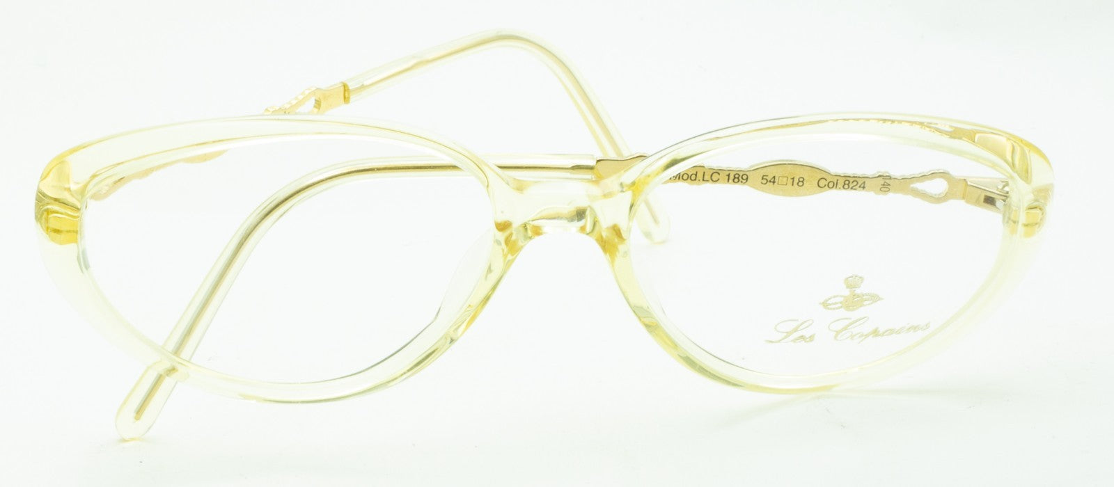 LES COPAINS LC189 824 54mm Vintage Glasses RX Optical Eyewear - New NOS Italy