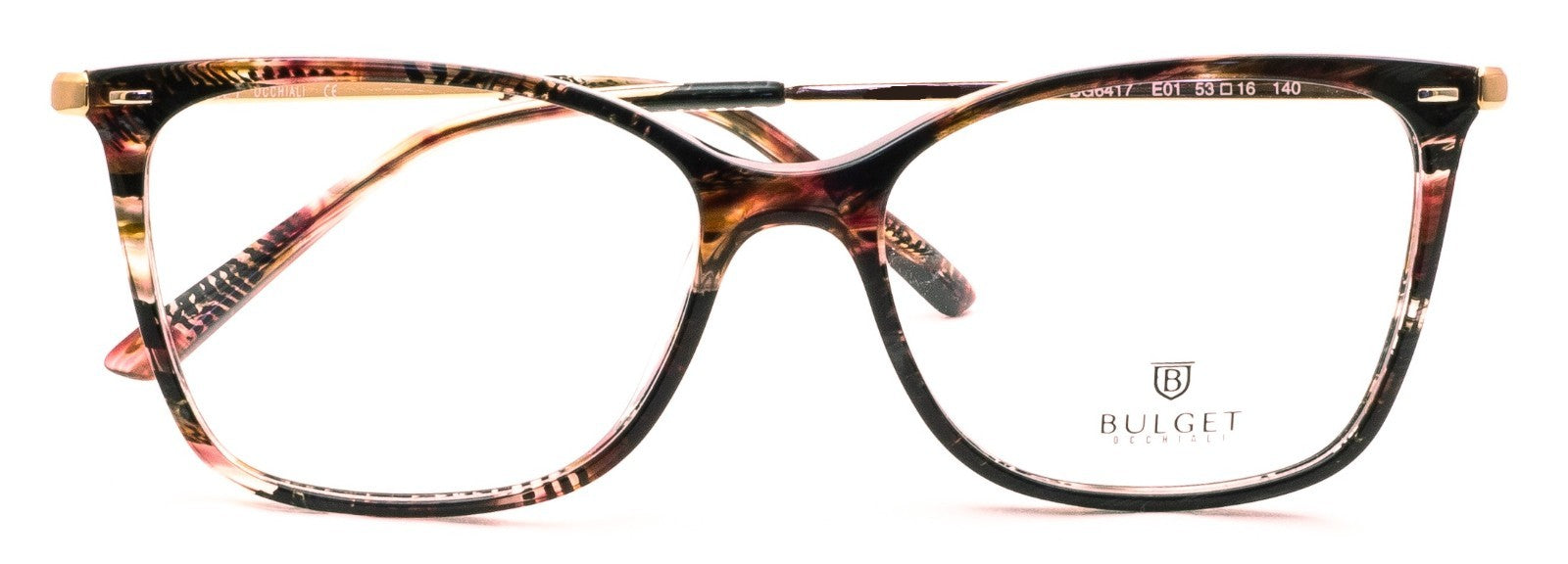 BULGET BG6417 E01 53mm RX Optical Eyewear Glasses Eyeglasses FRAMES  - New