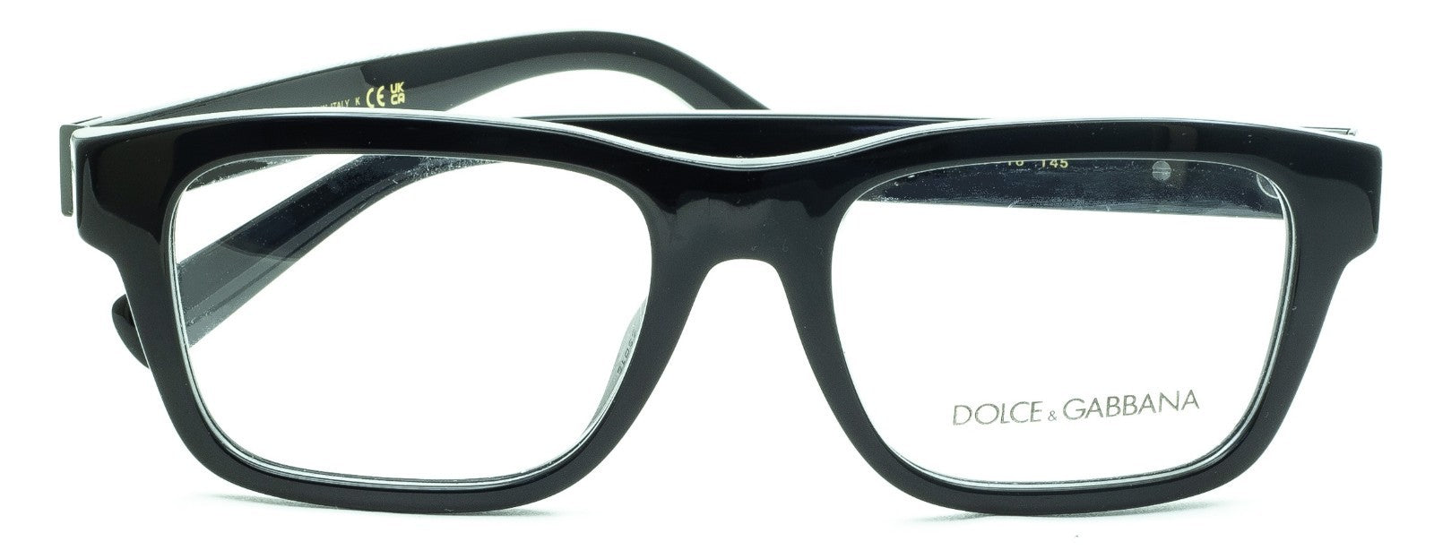 Dolce & Gabbana DG 3446 501 53mm Eyeglasses RX Optical Glasses Frames -New Italy
