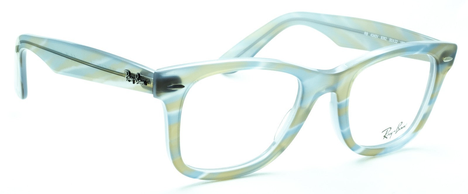 RAYBAN RAY BAN Wayfarer Change RB 4340V 8382 50mm RX Optical Frames Glasses -New