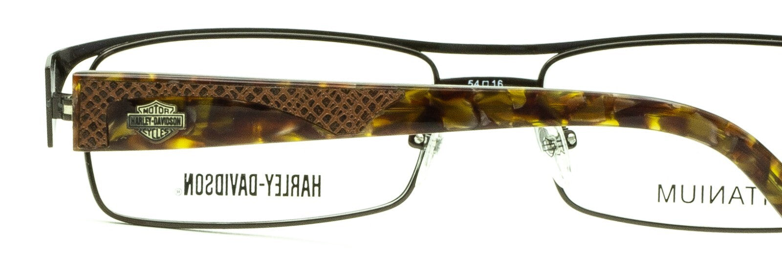 HARLEY-DAVIDSON HD413 BRN 54mm Eyewear FRAMES RX Optical Eyeglasses Glasses -New
