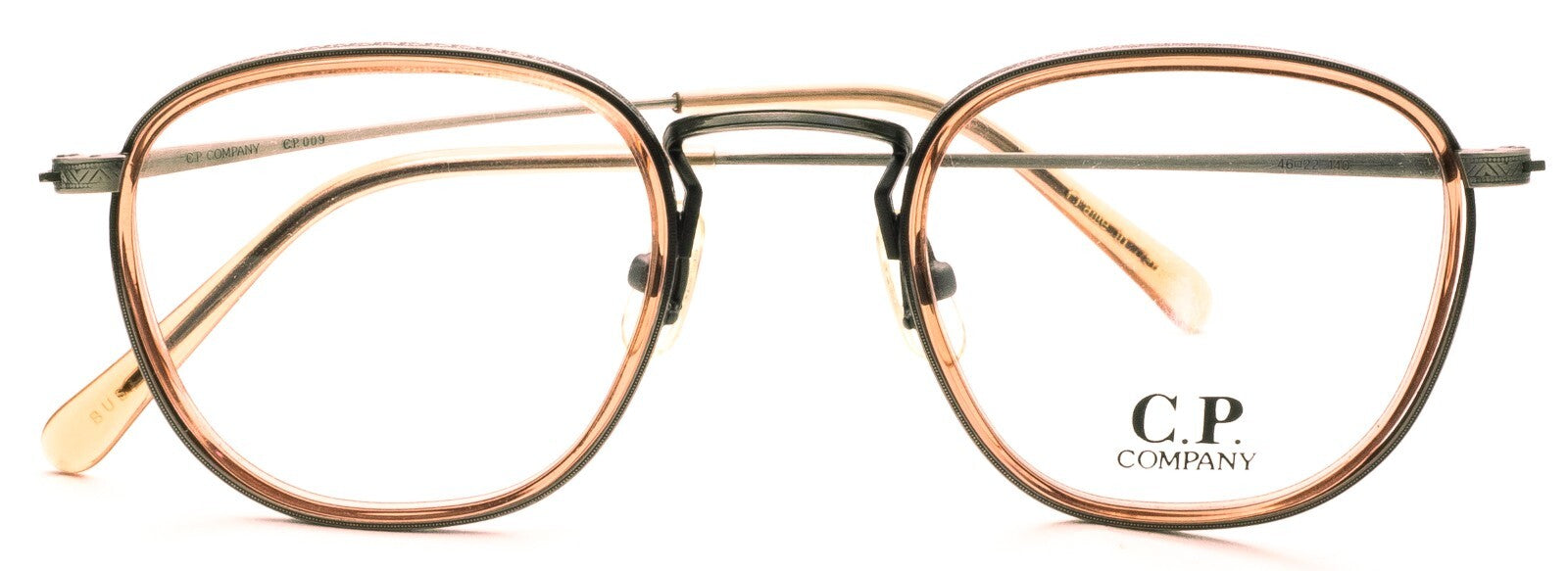 C. P. COMPANY CP009 BUS 46mm Vintage Glasses RX Optical Eyewear - New NOS Japan
