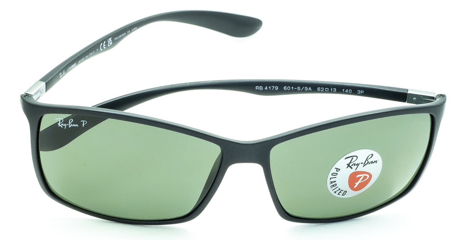 RAYBAN RB 4179 601-S/9A 3P 62mm Liteforce Sunglasses Shades Eyewear - New Italy