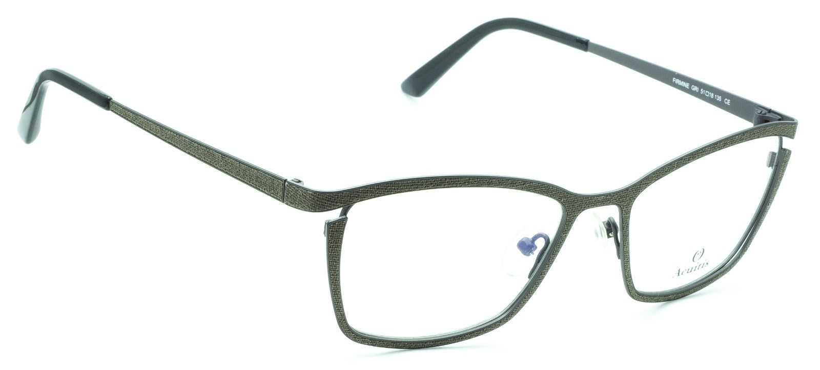 ACUITIS TITANE FIRMINE GRI 51mm Glasses RX Optical Eyeglasses Eyewear - New