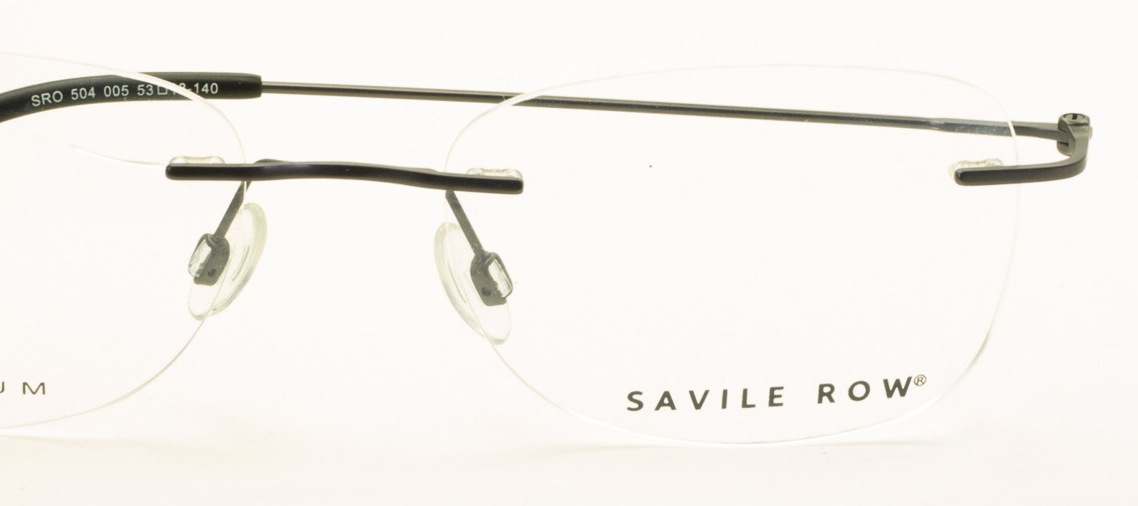 SAVILE ROW ENGLAND SRO 504 005 53x18mm Eyewear RX Optical Eyeglasses Glasses-New