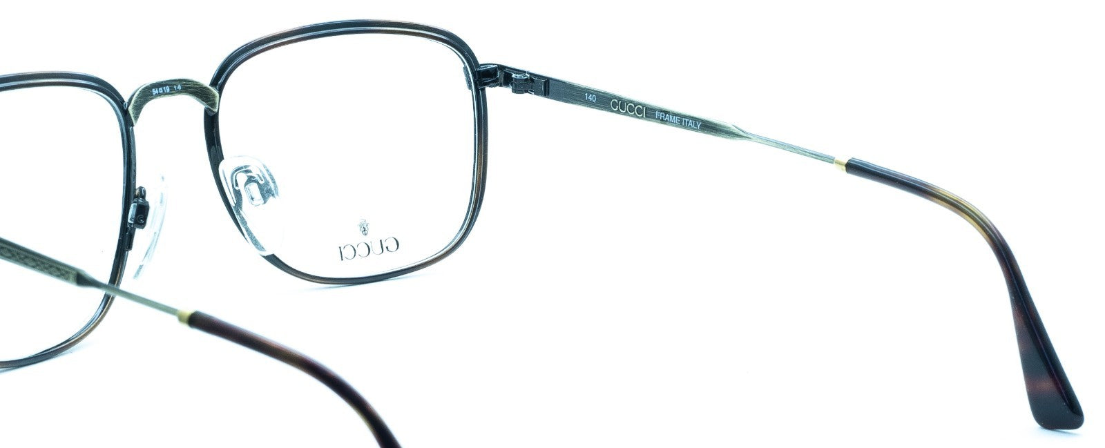 GUCCI GG 1225 20Q 54mm Vintage Eyewear FRAMES RX Optical Eyeglasses - New Italy