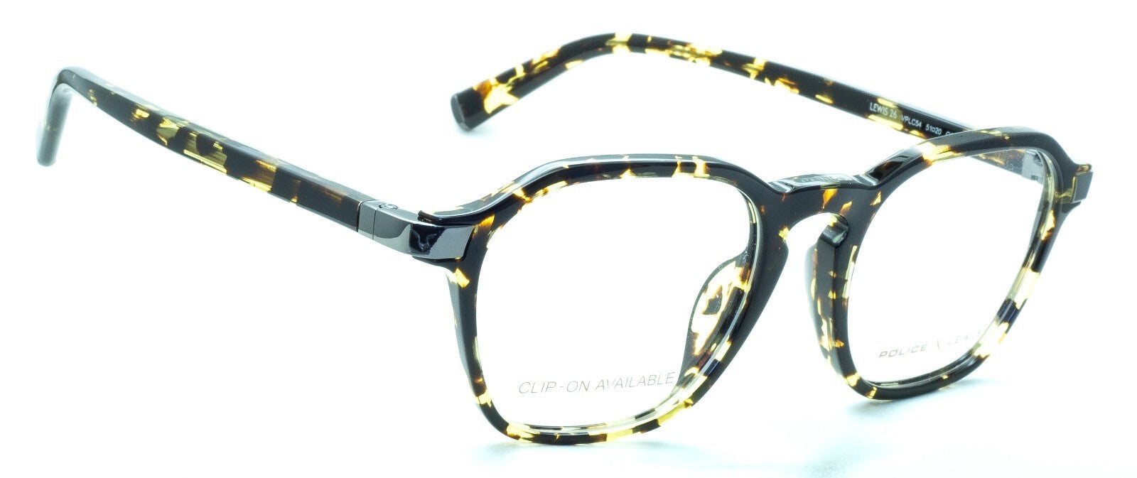 POLICE LEWIS 26 VPLC54 COL. 0789 51mm Eyewear FRAMES RX Optical Eyeglasses New