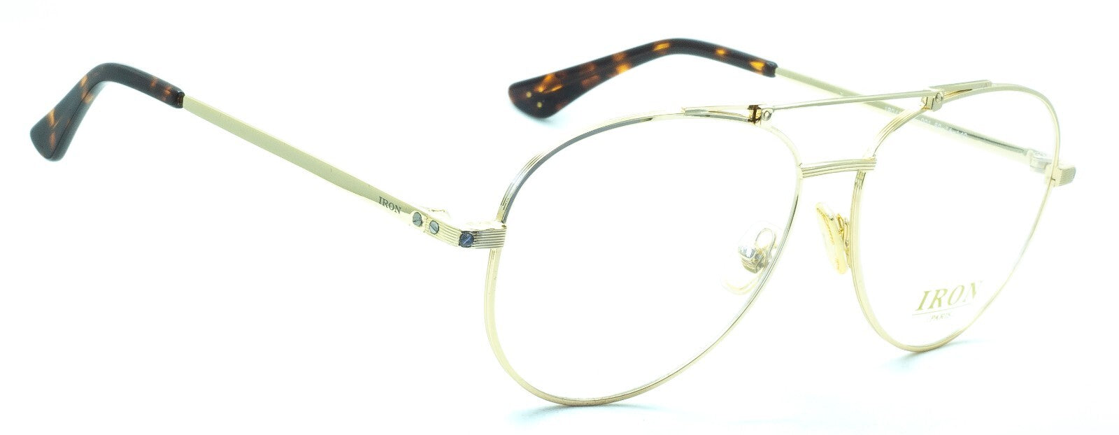 IRON PARIS IR041 001 59mm RX Optical Glasses Eyewear Frames Eyeglasses -New BNIB