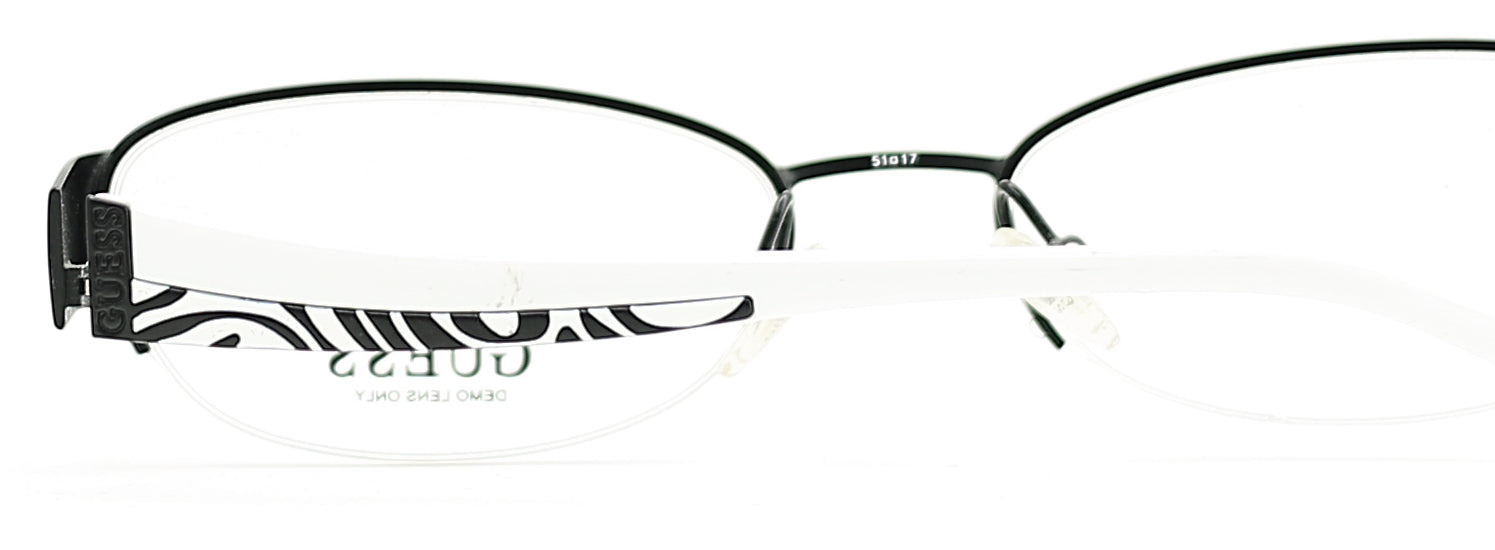 GUESS GU2263 BLKWHT 51mm Eyewear FRAMES Glasses Eyeglasses RX Optical - BNIB New
