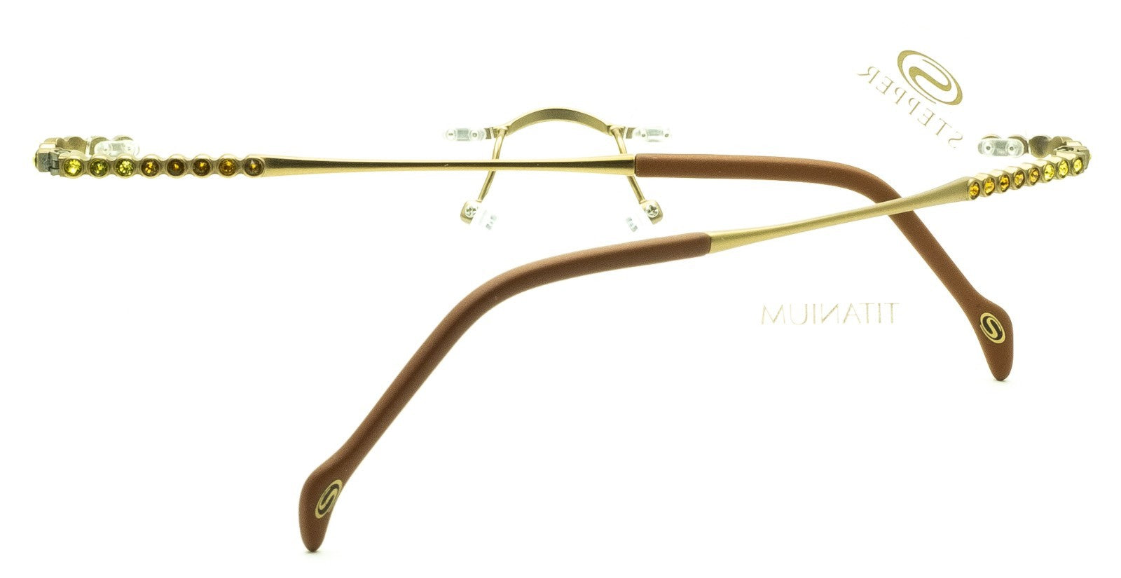 STEPPER SI-98592 F014 52mm Titanium Eyewear FRAMES RX Optical Eyeglasses Glasses