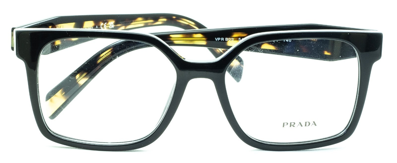 PRADA VPR B03 389-1O1 54mm Eyewear FRAMES RX Optical Eyeglasses Glasses NewItaly