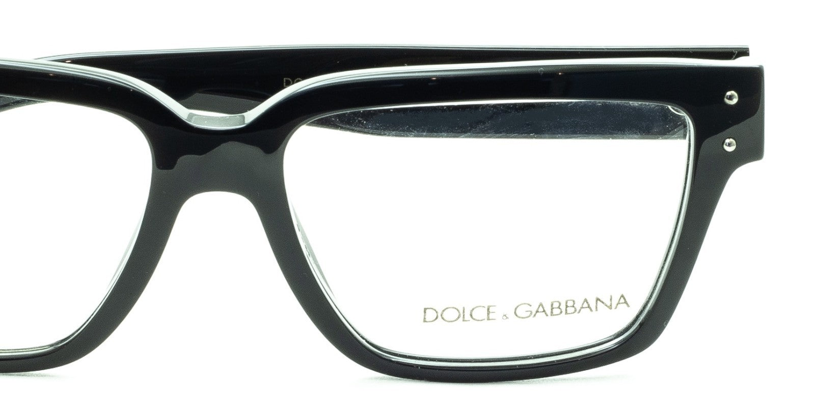 Dolce & Gabbana DG 3383 501 55mm Eyeglasses RX Optical Glasses Frames New Italy