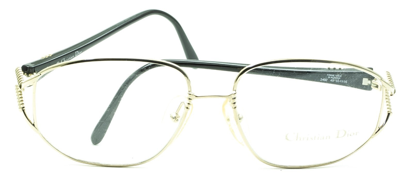 CHRISTIAN DIOR 2492 49 55mm Vintage Eyewear Glasses RX Optical FRAMES - Austria
