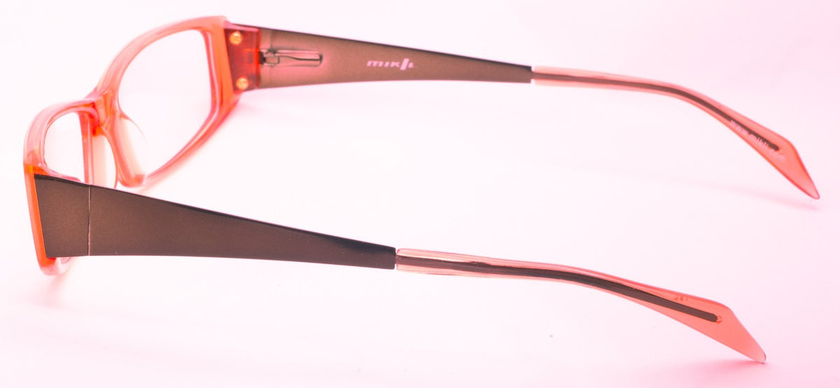 MIKLI M0613 03 Clear Red 54mm Eyewear RX Optical FRAMES Glasses Eyeglasses - New