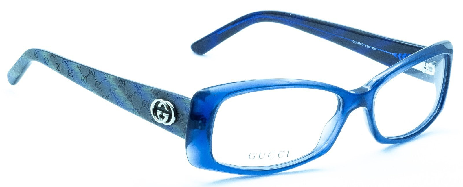 GUCCI GG 3560 L86 53mm Eyewear FRAMES Glasses RX Optical Eyeglasses - New Italy