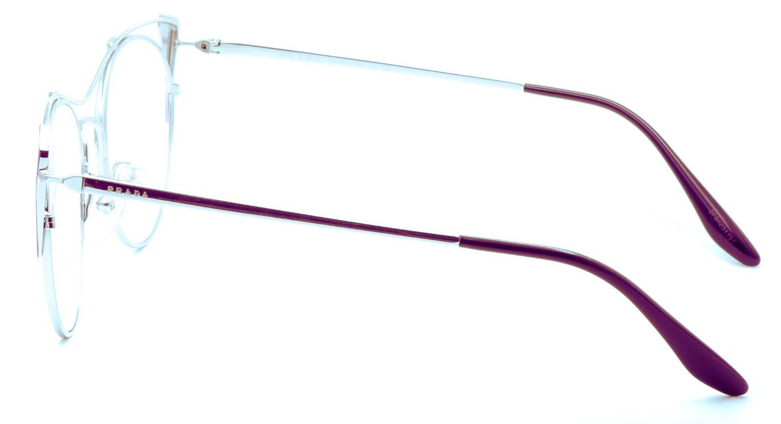 PRADA VPR 58V 332-1O1 53mm Eyewear FRAMES RX Optical Eyeglasses Glasses - Italy