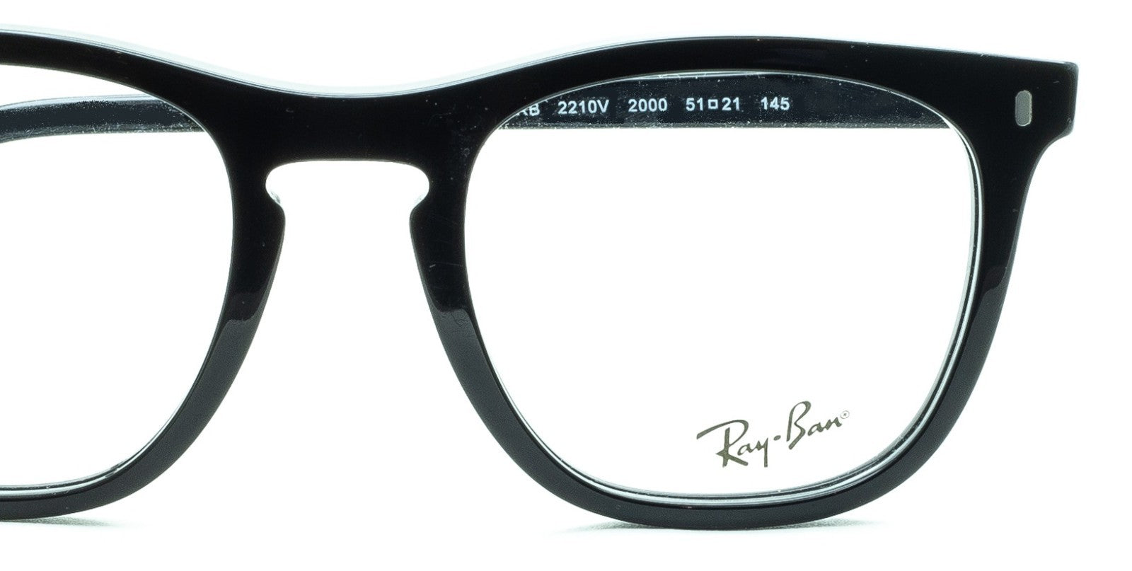 RAY BAN RB 2210V 2000 51mm FRAMES RAYBAN Glasses Eyewear RX Optical -New TRUSTED