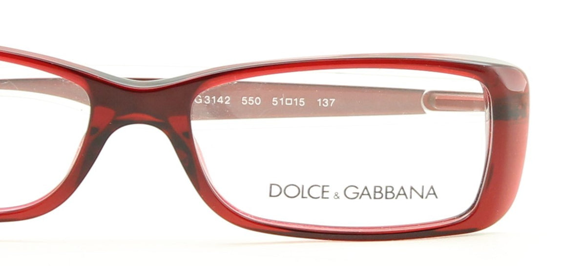 Dolce & Gabbana DG 3142 550 51mm Eyeglasses RX Optical Glasses Frames New -Italy
