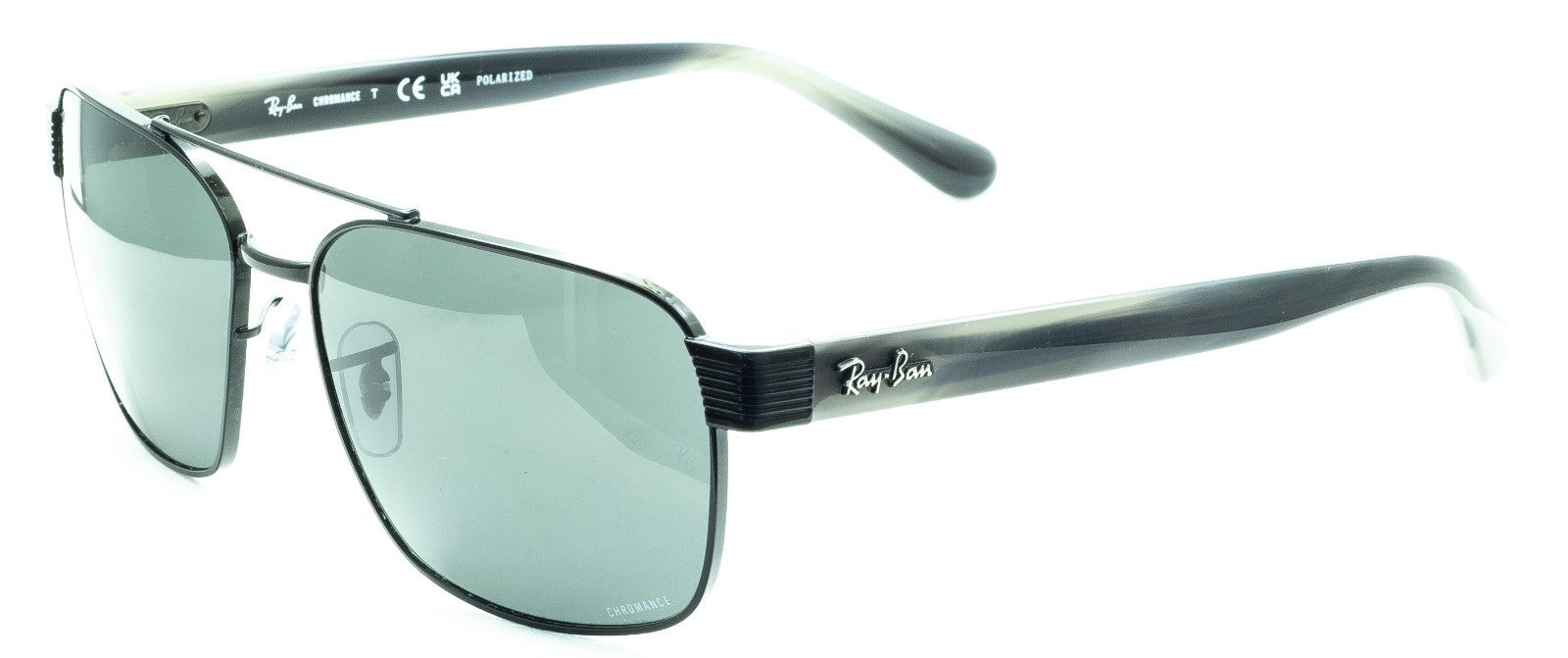 RAYBAN RB 3751CH 002/K8 Chromance 61mm Sunglasses Shades Eyewear - New BNIB