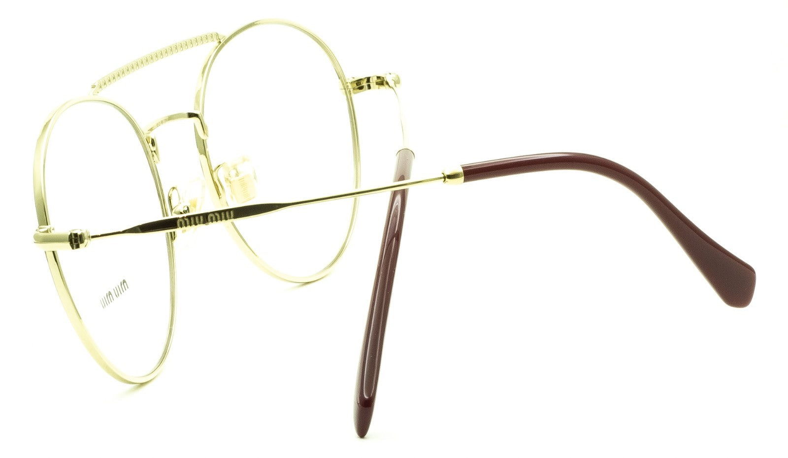 MIU MIU VMU 51R R1J-1O1 52mm Eyewear FRAMES RX Optical Eyeglasses Glasses- Italy