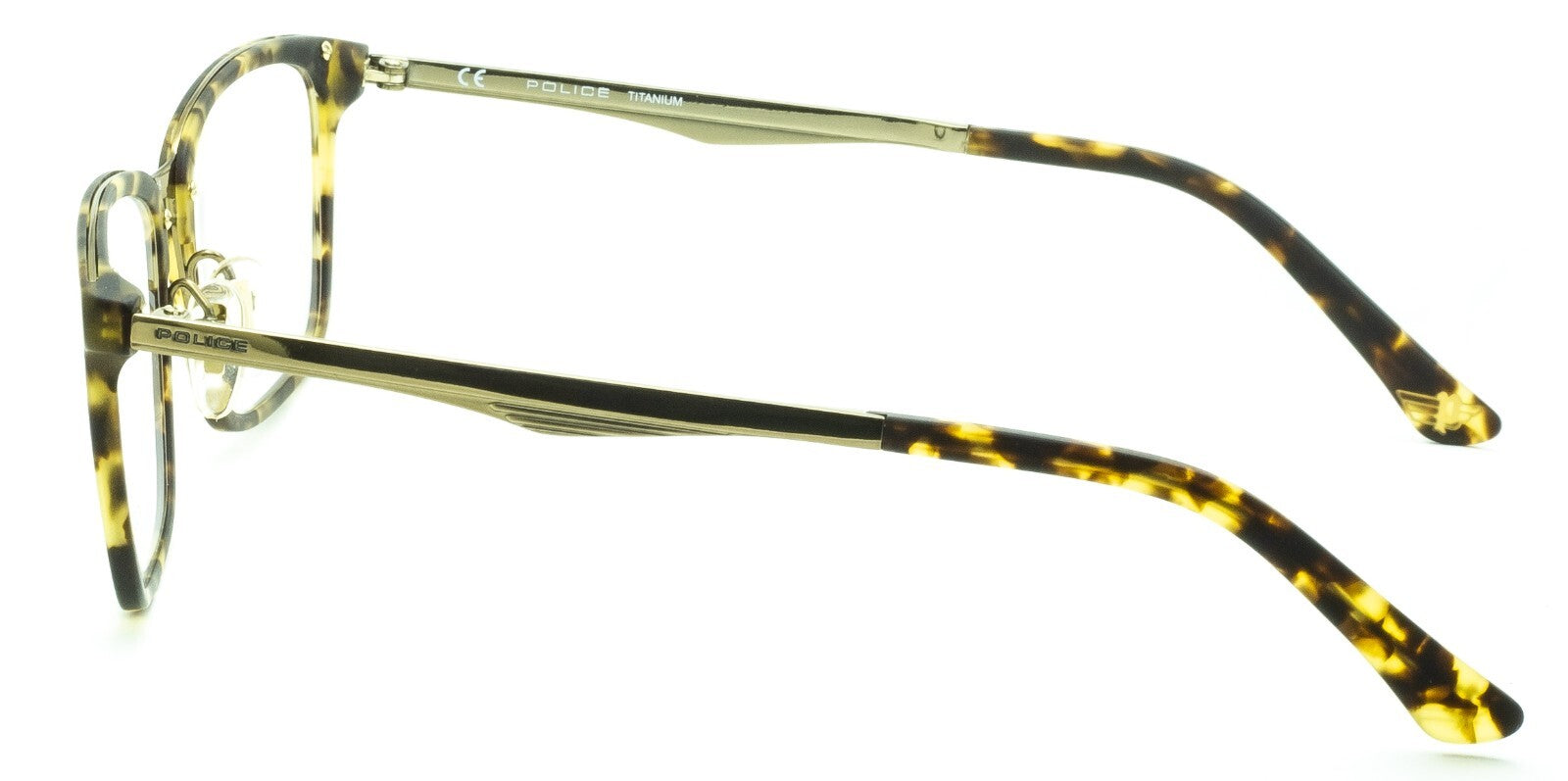 POLICE BLACKBIRD TI 2 VPL684 714M 52mm Eyewear Glasses Optical Eyeglasses - New