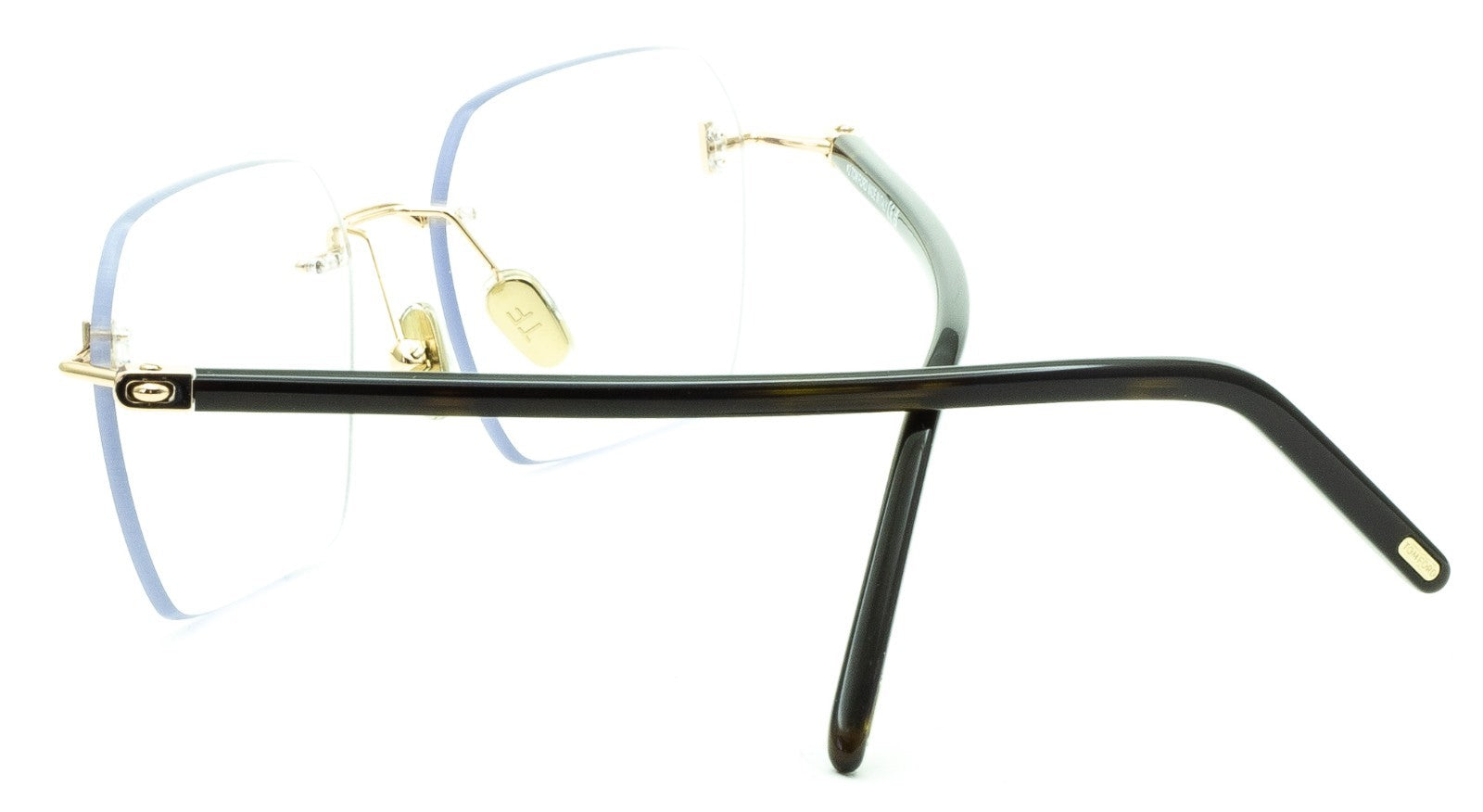 TOM FORD TF5934-B 028 54mm Blue Block Glasses Frames Eyewear RX - New BNIB Italy