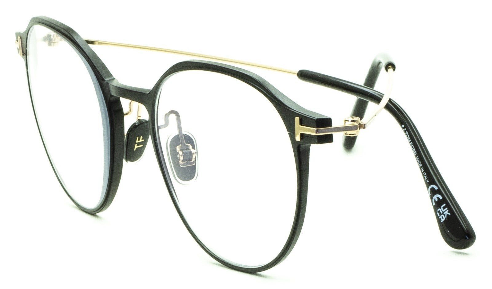 TOM FORD TF 5866-B 002 52mm RX Optical Glasses Frames Eyewear New BNIB - Italy