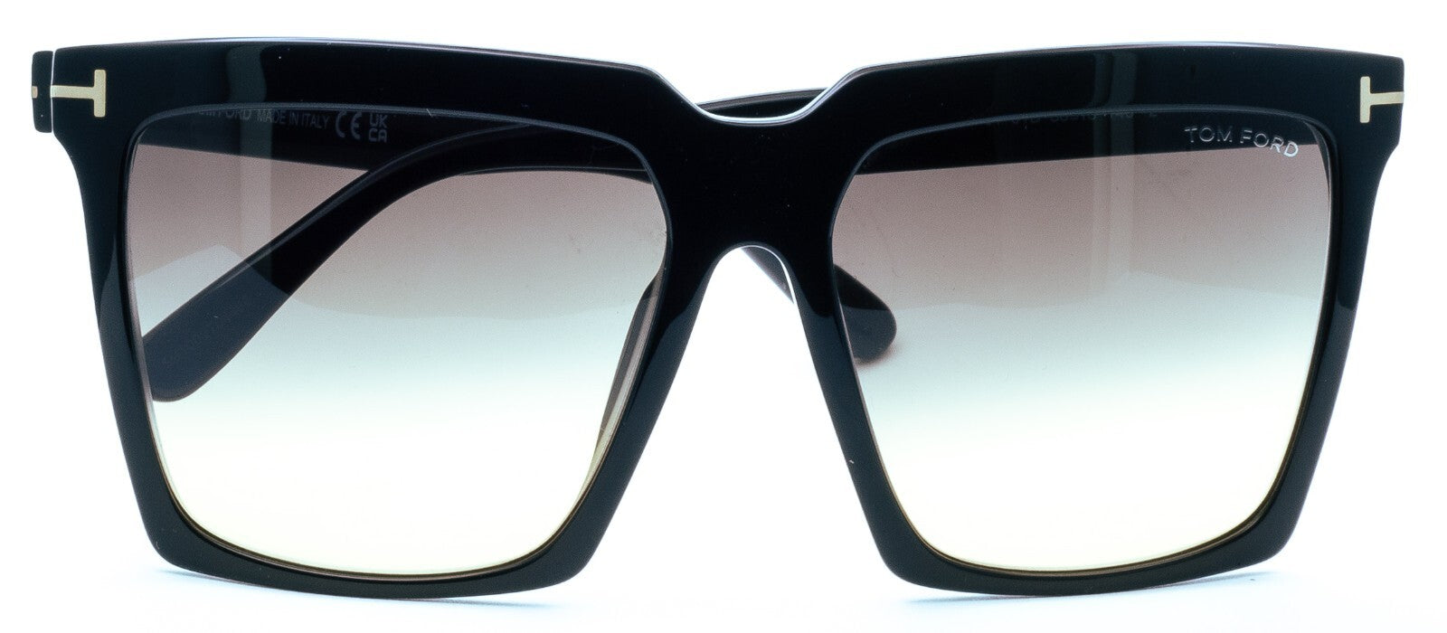 TOM FORD TF764 01B Sabrina-02 58mm Eyewear SUNGLASSES Shades New BNIB - Italy